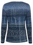 Long Sleeve T-shirt - Crown Blue