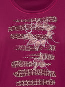 Long Sleeve T-shirt - Dark Fuchsia