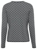 Long Sleeve Cardigan - Light Anthra