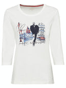 Long Sleeve T-Shirt - Porcelain