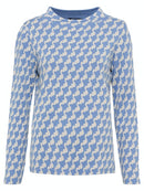 Long Sleeve Jumper - Heather Blue