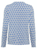 Long Sleeve Jumper - Heather Blue
