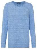 Long Sleeve Jumper - Heather Blue