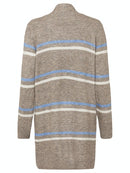 Long Sleeve Cardigan - Dark Truffle