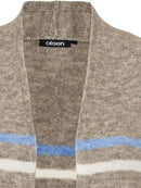 Long Sleeve Cardigan - Dark Truffle