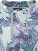 Long Sleeve Sweatshirt - Aqua Crystal