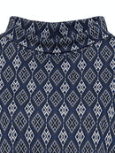 Tribute To Blue High Neck Jumper - Crown Blue