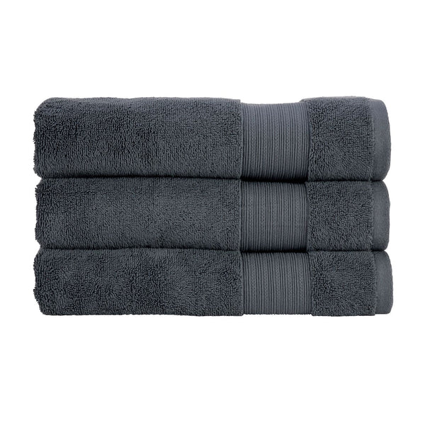 Organic Eco Twist Towel Cinder