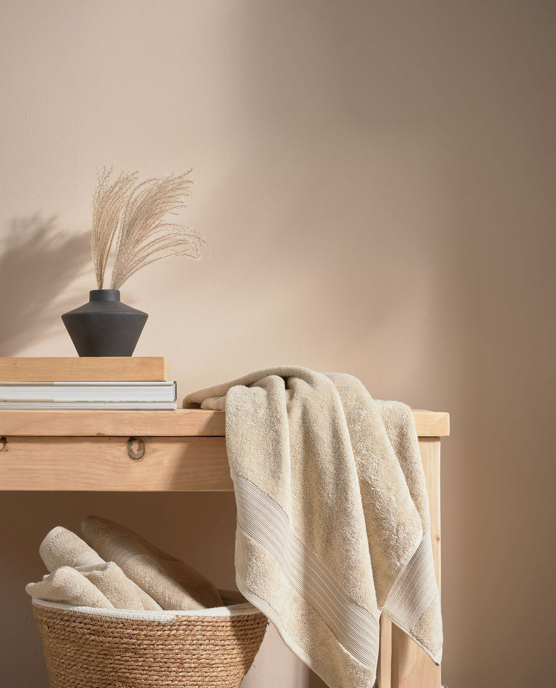 Organic Eco Twist Towel Natural