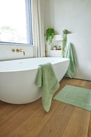 Organic Eco Twist Shower Mat Thyme