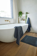 Organic Eco Twist Shower Mat Cinder