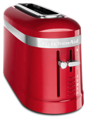 2-Slice Long Slot Toaster - Empire Red