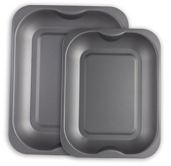 2 Piece Oven Roaster Set