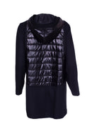 Padded Hooded Jacket - Black