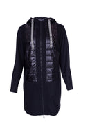 Padded Hooded Jacket - Black