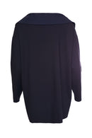 Panelled Jersey Jacket - Black