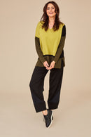 Jersey Trouser With Insets - Black