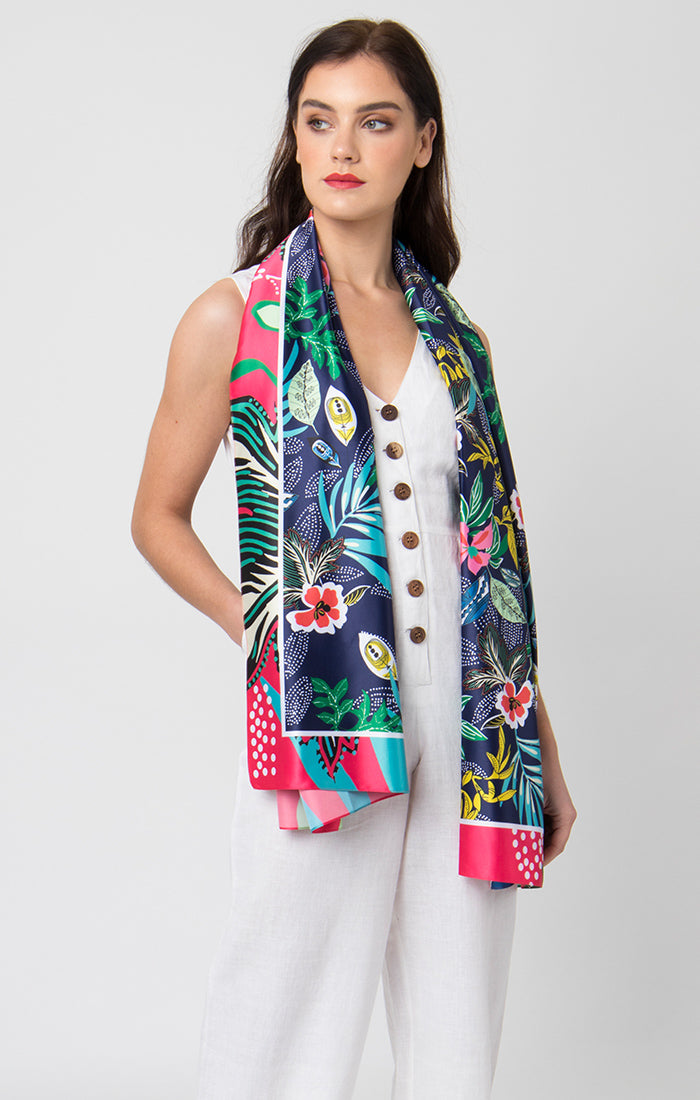 Phoebe Scarf - Multi-coloured