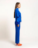 Top & Trouser Suit - Royal