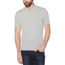 Raised Rib Polo - Rain Heather