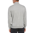 Fleece 1/4 Zip Knit - Rain Heather