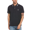 Check Collar Polo - Dark Sapphire