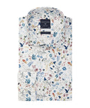 Cutaway Floral Print Shirt - Multi