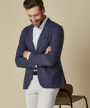 Profuomo Hopsack Blazer - Green