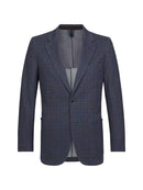 Check Blazer - Brown