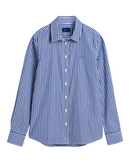 Broadcloth Striped Shirt - Crisp Blue
