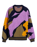 Splendid Floral Crew - Classic Blue