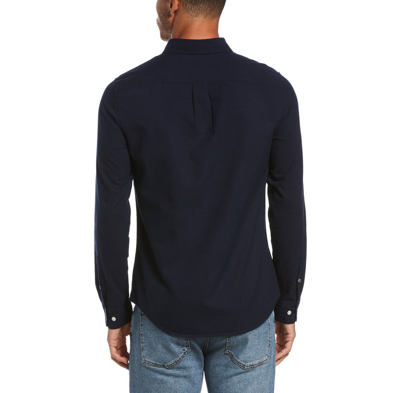 Core Long Sleeve Oxford Shirt - Dark Sapphire
