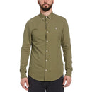 Core Long Sleeve Oxford Shirt - Lichen Green