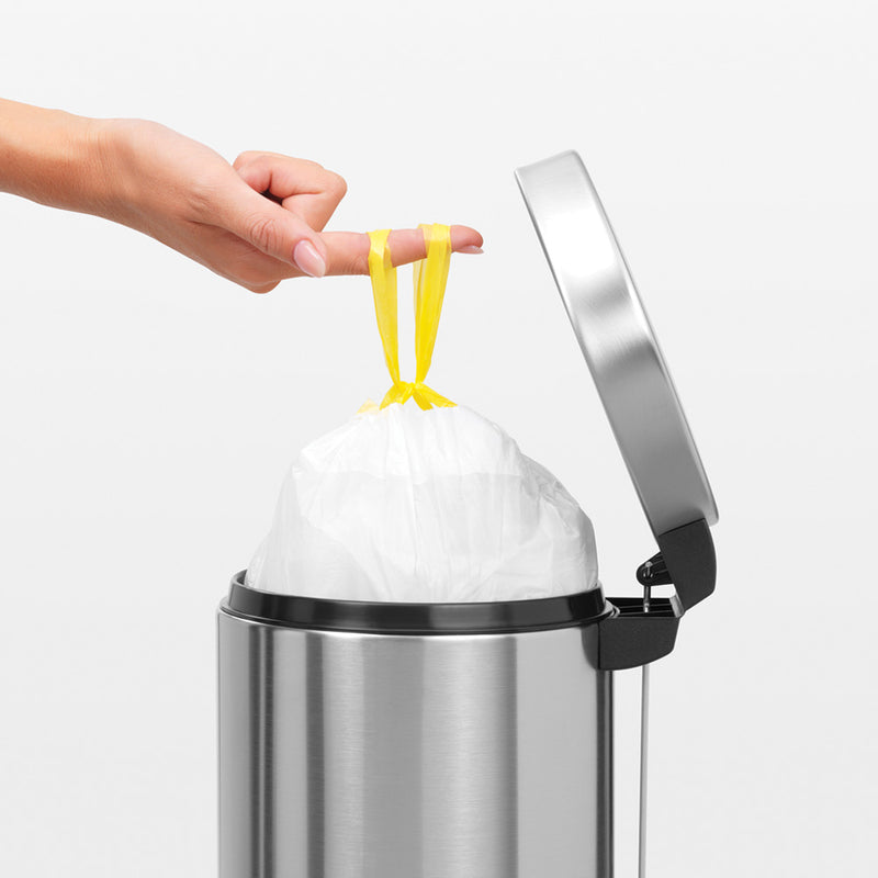 3 Litre Pedal Bin - Matt Steel