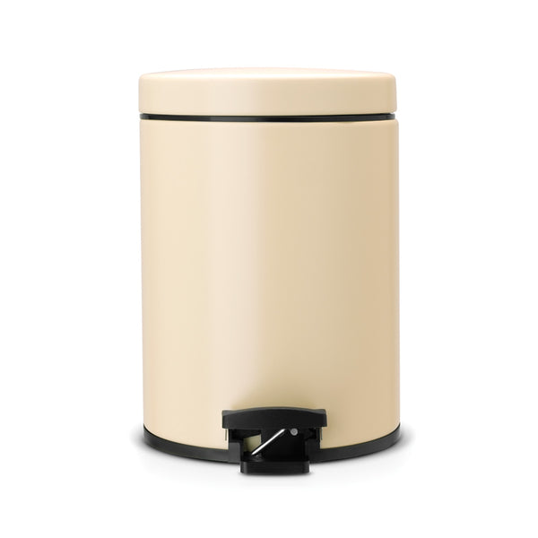 5 Litre Pedal Bin - Almond