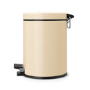 5 Litre Pedal Bin - Almond