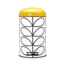 Orla Kiely 12 Litre Pedal Bin Cream