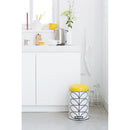 Orla Kiely 12 Litre Pedal Bin Cream