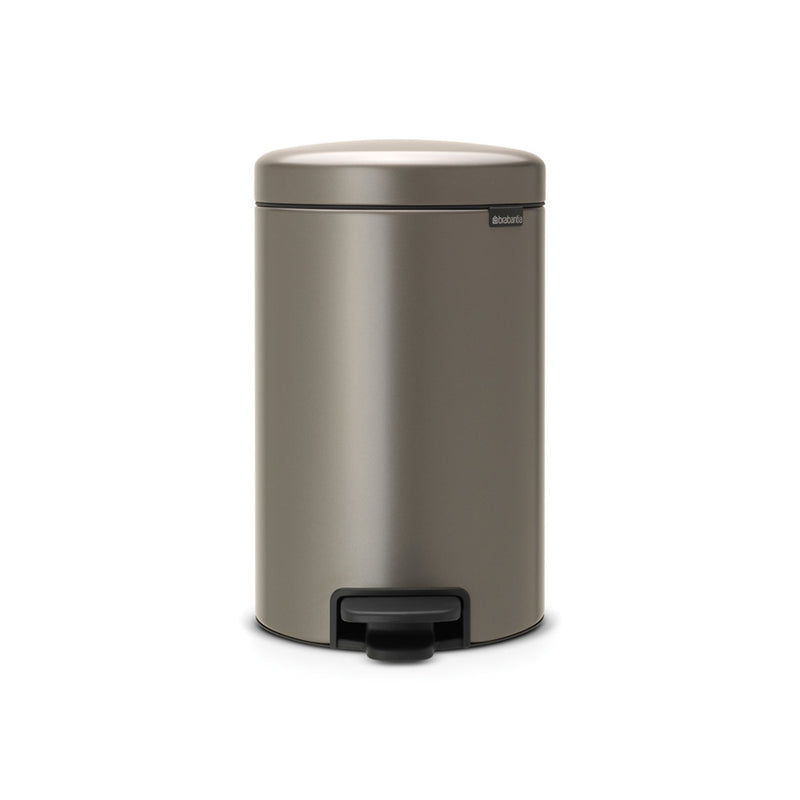 Newlcon 12-Litre Pedal Bin Silent