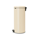Newlcon 30 Litre Pedal Bin - Almond
