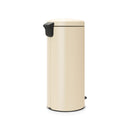 Newlcon 30 Litre Pedal Bin - Almond