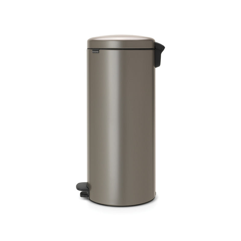 Newlcon 30 Litre Pedal Bin - Platinum