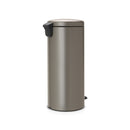 Newlcon 30 Litre Pedal Bin - Platinum
