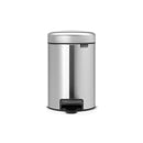 Newlcon 3 Litre Pedal Bin - Matt Steel