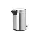 Newlcon 3 Litre Pedal Bin - Matt Steel
