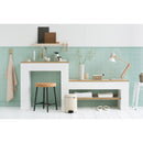 Newlcon 5 Litre Pedal Bin - Almond