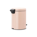 Newlcon 5-Litre Pedal Bin Soft Closing - Clay Pink