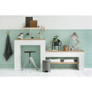 Newlcon 5 Litre Pedal Bin - Platinum