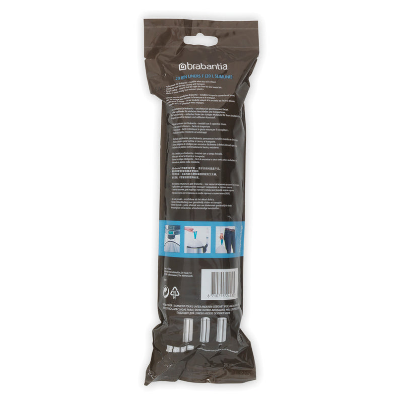 20  Bin Liners Size F