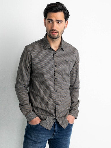 All Over Print Shirt - Mineral Yellow